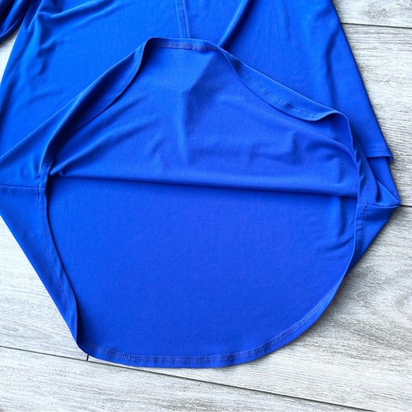 Joseph Ribkoff 3/4 Sleeve Round Hem Blouse Made in Canada - Picture 9 of 12